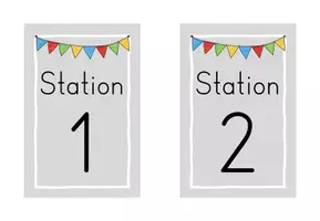 Vorschau - Anderer Materialtyp - Classroommanagement Stationsschilder - Seite 3