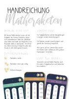 Vorschau - Stationenlernen - Matheraketen - Multiplikation 2er Reihe - Seite 1