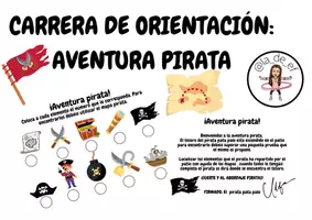 Vista previa - Juegos / Gamificación - Carrera de orientación: aventura pirata - Portada