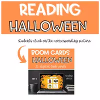 Aperçu - Apprentissages en autonomie - BOOM CARDS Lecture Vocabulaire HALLOWEEN SET 2 - Page 1