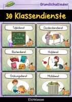Vorschau - Präsentationen/Tafelbilder - 30 Elch Klassendienste für die Elchklasse - Deckblatt