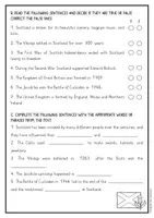 Vorschau - Arbeitsblätter - The history of Scotland: reading comprehension (Englisch) - Seite 3