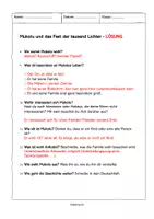Vorschau - Arbeitsblätter - Weihnachtsgeschichte und Aufgaben_ Mukolu und das Fest der tausend Lichter- Kapitel 1/ Adventsgeschichte/Adventszeit - Seite 3