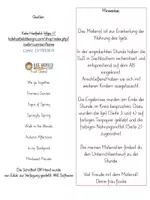 Vorschau - Arbeitsblätter - Arbeitsblatt und Tafelmaterial Nahrung des Igels - Seite 2
