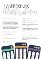 Vorschau - Stationenlernen - Matheraketen - Multiplikation 3er Reihe - Seite 1