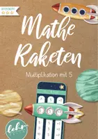 Vorschau - Stationenlernen - Matheraketen - Multiplikation 5er Reihe #Silvesterknaller23 - Deckblatt