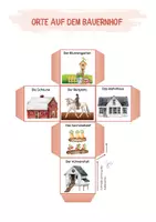 Vorschau - Mal- und Bastelvorlagen - 🎲 Würfelspiel - Der BAUERNHOF 👩🌾 - Freiarbeit/kreativ - Seite 2