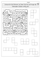 Vorschau - Arbeitsblätter - Orientierung 100er Feld, Hundertertafel - Seite 3
