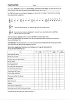 Vorschau - Arbeitsblätter - Taktarten - Arbeitsblatt - Seite 2