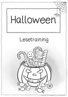 Vorschau - Arbeitsblätter - Lesetraining/Leseförderung - Halloween (Klasse 2) - Seite 2