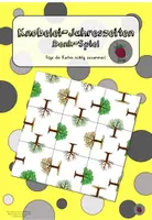Vorschau - Spiele - Knobelei Jahreszeiten - Denkspiel mit Karten - Deckblatt