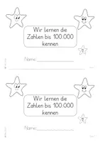 Vorschau - Unterrichtsreihen - Wir lernen die Zahlen bis 100000 kennen (Einf, Übng, Wdhl) - Seite 2