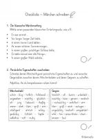 Vorschau - Merkblätter - Checkliste Märchen schreiben - Deckblatt