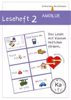 Vorschau - Arbeitsblätter - Leseheft 2 AMOILUE Klasse 1 Faltheft - Deckblatt