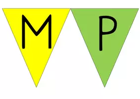 Vorschau - Anderer Materialtyp - Wimpelkette cumpleaños Geburtstag Regenbogen - Seite 2
