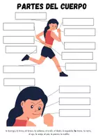 Vorschau - Arbeitsblätter - Partes del Cuerpo - Arbeitsblatt, Präsentation, Trimino - Seite 1