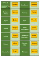 Vorschau - Stationenlernen - Deutschland, Bundesländer und Hauptstädte - Domino - Seite 3