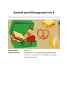 Vorschau - Stundenentwürfe - Materialpaket: Snack box - Deckblatt