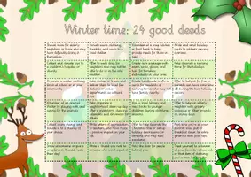 Vorschau - Spiele - Christmas Advent calendar: 24 good deeds - Seite 1