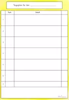 Vorschau - Anderer Materialtyp - Digitaler Tagesplan, Workflow - Seite 1