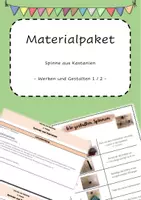 Vorschau - Stundenentwürfe - Werken und Gestalten 1/2 Jgst - Materialpaket - Deckblatt