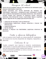 Vista previa - Juegos / Gamificación - Librito de habilidades cognitivas. Halloween - página 2
