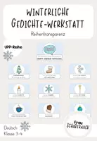 Vorschau - Stundenentwürfe - Winterliche Gedichte-Werkstatt - Materialpaket zu meiner UPP - Seite 1