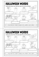 Vorschau - Arbeitsblätter - Halloween - Materialpaket (wachsend) - Seite 3