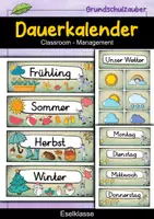 Vorschau - Poster - Esel Dauerkalender für die Eselklasse - Deckblatt