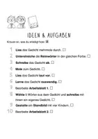 Vorschau - Arbeitsblätter - Gedicht: Vom Christkind von Anna Ritter. Ideen für eine Unterrichtseinheit - Seite 2