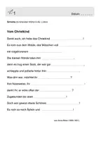 Vorschau - Arbeitsblätter - Gedicht: Vom Christkind von Anna Ritter. Ideen für eine Unterrichtseinheit - Seite 3
