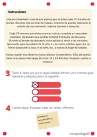 Vista previa - Unidades / Secuencias / Situaciones de Aprendizaje - Gestión del Tiempo - Técnica Pomodoro - página 1