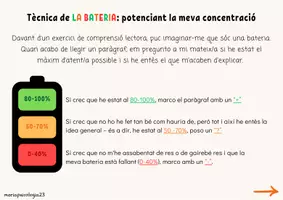 Vista previa - Unidades / Secuencias / Situaciones de Aprendizaje - Potenciar la Concentración - Técnica Batería - página 1