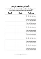 Vorschau - Arbeitsblätter - My Reading Diary (books) - Seite 1