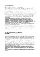 Vorschau - Arbeitsblätter - DaF / DaZ A2: Fehlersuche "In der Wohnung" - mit Lösung - Deckblatt