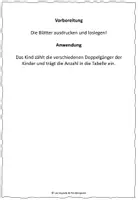 Vorschau - Arbeitsblätter - Zahlen bis 10 Arbeitsblätter Kinder - Seite 1