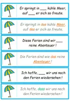 Vorschau - Aufgabenkarten - DaF / DaZ Französisch: das oder dass - Übungskarten Sommer - Seite 2