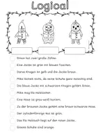 Vorschau - Arbeitsblätter - Logicals Halloween Deutsch Leseförderung - Seite 3