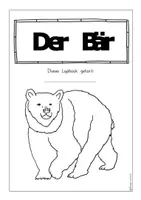 Vorschau - Arbeitsblätter - Der Bär - Ein Lapbook - Seite 2