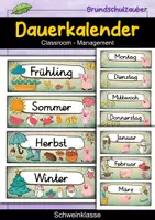 Vorschau - Poster - Schwein Dauerkalender für die Schweinklasse - Deckblatt