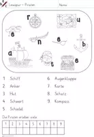 Vorschau - Arbeitsblätter - Materialpaket: Kleine Lesespuren - dreifach differenziert - Deckblatt