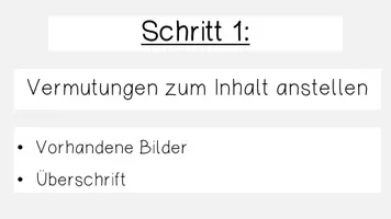 Vorschau - Merkblätter - Lernplakate - 5-Schritt Lesemethode - Seite 1