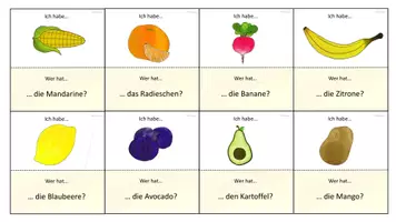 Vorschau - Spiele - Obst und Gemüse - Ich habe- Wer hat- Spiel - Seite 3