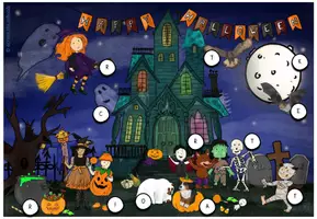 Vorschau - Arbeitsblätter - Wachsendes Materialpaket: Halloween - Seite 2