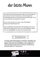 Vorschau - Arbeitsblätter - der letzte Mann - Filmanalyse - Seite 1