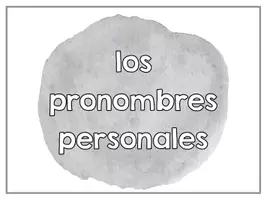 Vorschau - Poster - Los pronombres personales - Präsentation "Übersicht" (ohne usted/ustedes) - Seite 2