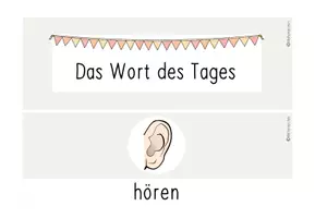 Vorschau - Fördermaterial/Inklusion - Materialpaket für das Wort des Tages - Seite 2