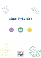 Vorschau - Stundenentwürfe - Lerntypentest - Alle Fächer - Lernberatung - Deckblatt