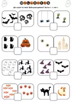 Vorschau - Arbeitsblätter - Halloween Edition - Zahlenraum bis 10 - Seite 3
