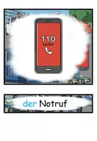 Vorschau - Bildkarten - Bildkarten und Wortkarten "Die Polizei" DaZ / DaF / Deutsch - Seite 2